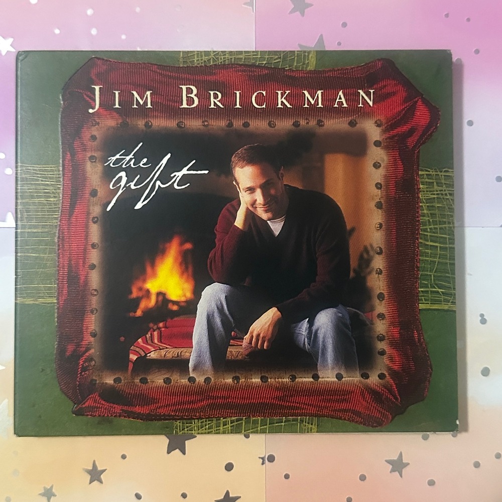 Jim Brickman The Gift CD 1997 Windham Hill Holiday Piano Instrumental Music